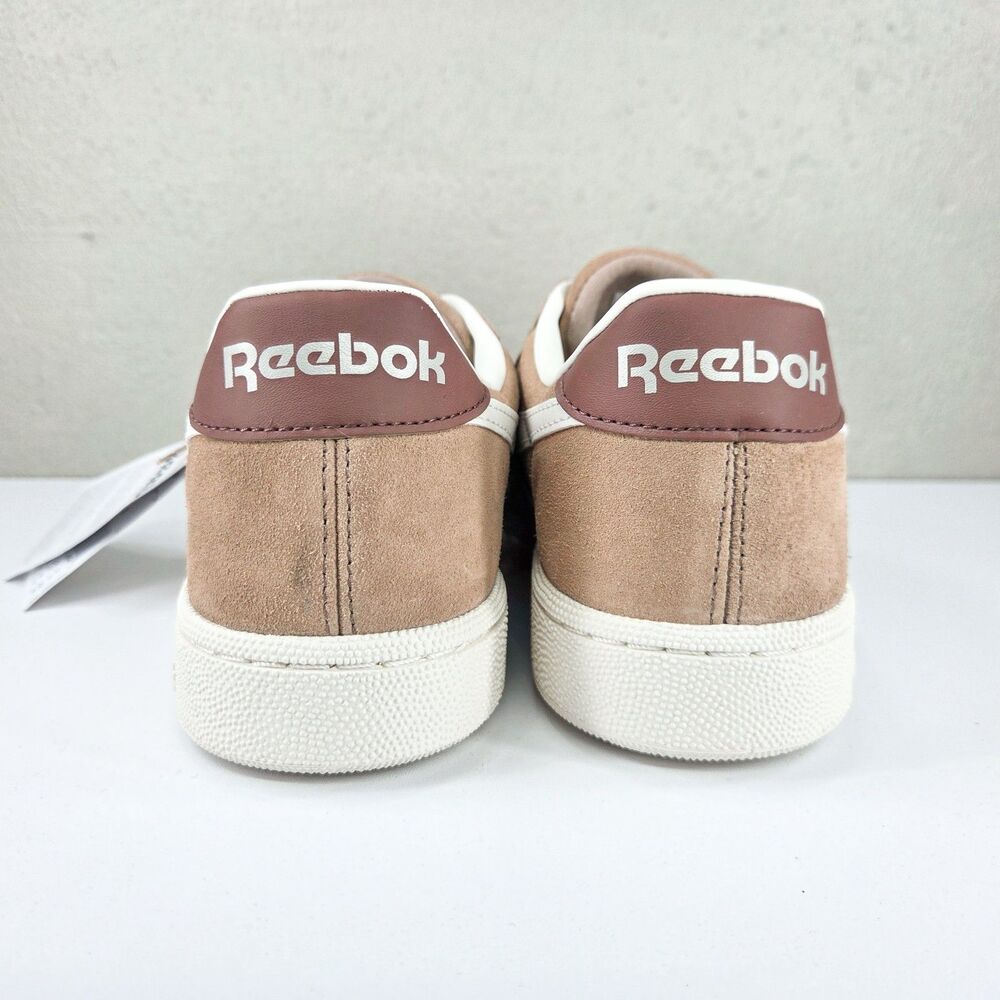 Reebok Women's Club C Grounds UK Scorched Earth Suede Sneakers Sz 10 - Picture 4 of 7